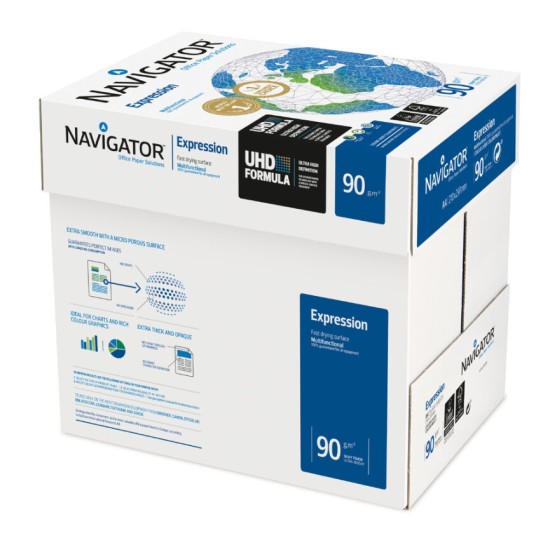 Biuro popierius NAVIGATOR EXPRESION A4, 90 g/m2, 500 lapų