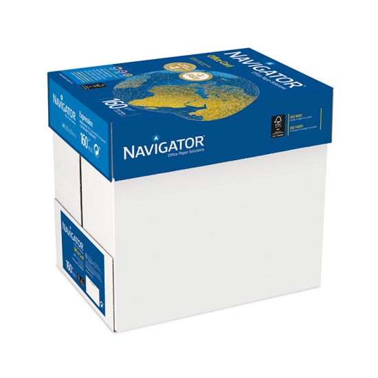 Biuro popierius NAVIGATOR OFFICE CARD, A4, 160 g/m2, 250 lapų