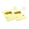 Lipnūs lapeliai Post-it, 102 x 152 mm, 100 lapelių, linijomis, geltona