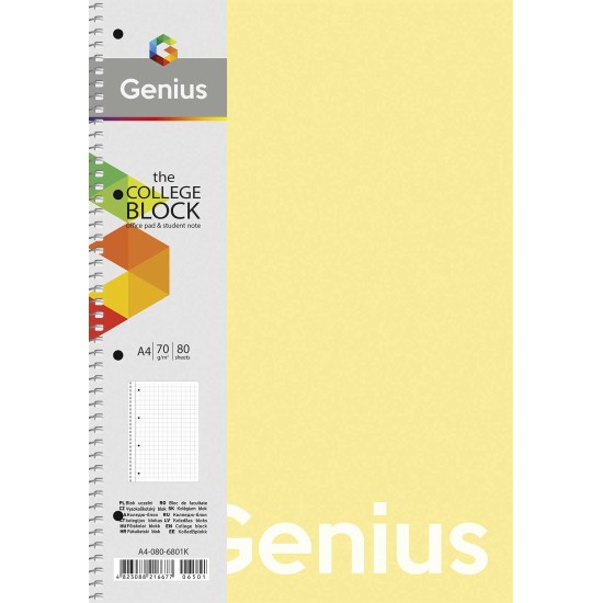 Sąsiuvinis Schoolboy, A4, 80 lapų, 70 gsm, linijomis