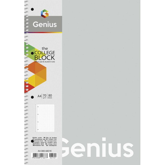 Sąsiuvinis Schoolboy, A4, 80 lapų, 70 gsm, linijomis