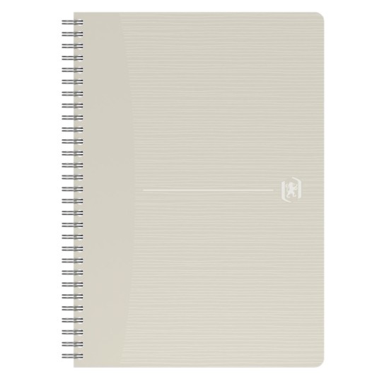 Perdirbtas sąsiuvinis su spirale OXFORD Rec’Up, A5, 90 lapų, 90 gsm, linijomis