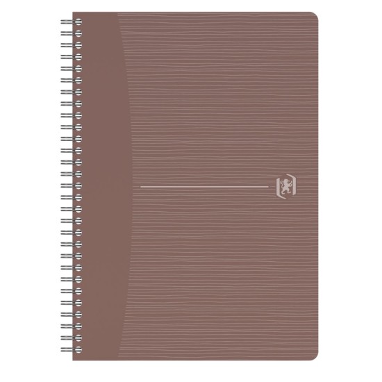 Perdirbtas sąsiuvinis su spirale OXFORD Rec’Up, A5, 90 lapų, 90 gsm, linijomis