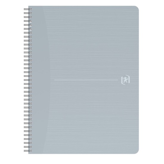 Perdirbtas sąsiuvinis su spirale OXFORD Rec’Up, A4, 90 lapų, 90 gsm, langeliais