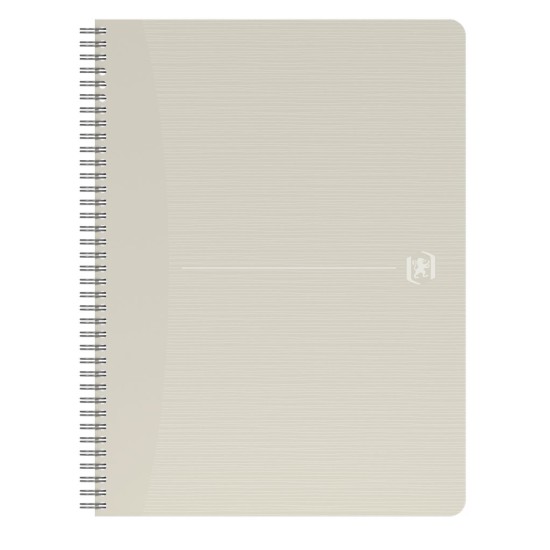 Perdirbtas sąsiuvinis su spirale OXFORD Rec’Up, A4, 90 lapų, 90 gsm, langeliais