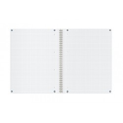 Sąsiuvinis su spirale OXFORD ORIGINS, A4+, 70 lapų, 90 gsm, langeliais