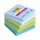 Lipnūs lapeliai Post-it Super Sticky,Oasis Colour, 76 mm x 76 mm, 5 vnt./pak.