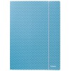 Dėklas dokumentams su gumele Esselte Colour'Breeze, A4, kartoninis, mėlyna