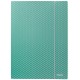 Dėklas dokumentams su gumele Esselte Colour'Breeze, A4, kartoninis, žalia