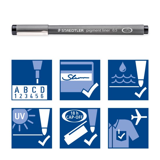 Rašiklis STAEDTLER PIGMENT LINER 308