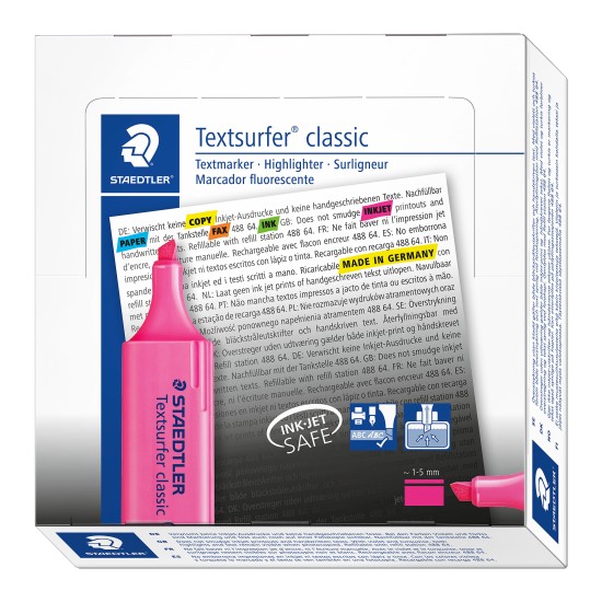 Teksto žymeklis STAEDTLER TEXTSURFER 364