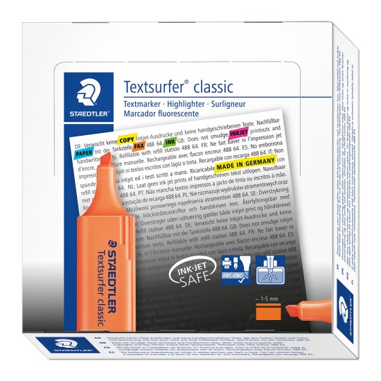 Teksto žymeklis STAEDTLER TEXTSURFER 364