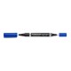 Permanentinis žymeklis STAEDTLER LUMOCOLOR DUO 348, MĖLYNA