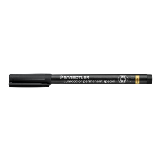 Permanentinis žymeklis STAEDTLER LUMOCOLOR SPECIAL 319, 0,6mm, JUODA