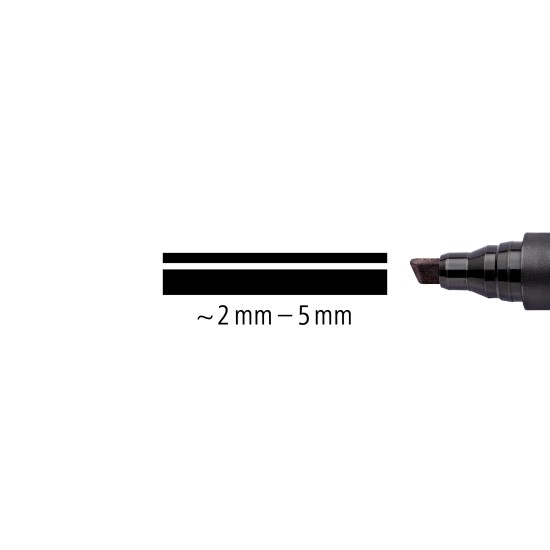 Permanentinis žymeklis STAEDTLER LUMOCOLOR 350, JUODA