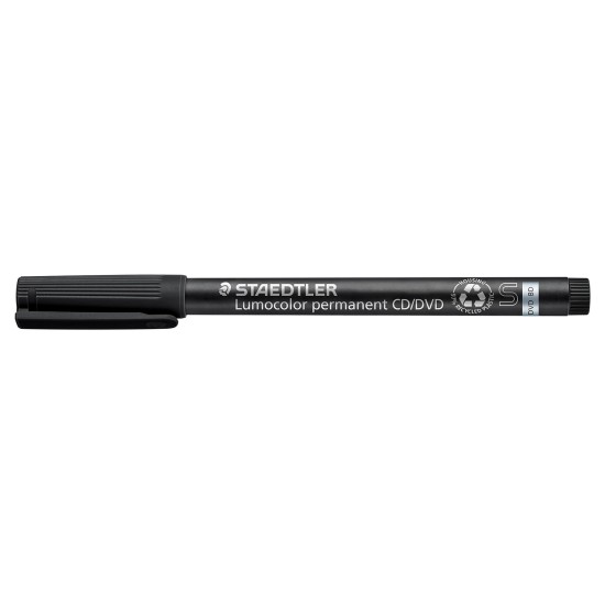 Permanentinis žymeklis STAEDTLER LUMOCOLOR CD/DVD 310, JUODA