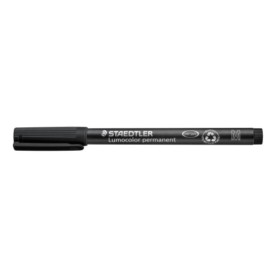 Žymeklis STAEDTLER OHP LUMOCOLOR 317/318, 1,0 mm, JUODA