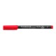 Žymeklis STAEDTLER OHP LUMOCOLOR 317/318, 0,6 mm, RAUDONA