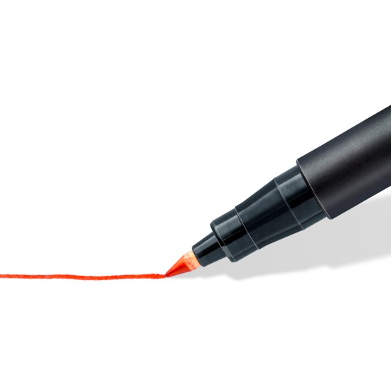 Žymeklis STAEDTLER OHP LUMOCOLOR 317/318, 0,6 mm, RAUDONA