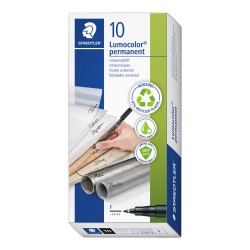 Žymeklis STAEDTLER OHP LUMOCOLOR 317/318, 0,6 mm, JUODA