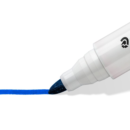 Žymeklis baltai lentai STAEDTLER LUMOCOLOR 351, 2 mm, MĖLYNA