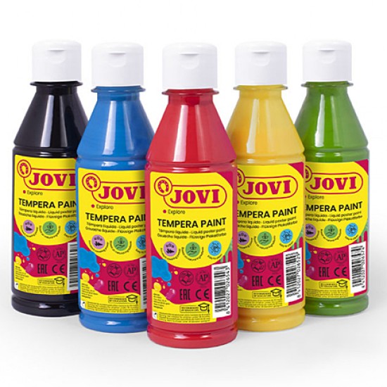 Skystas guašas buteliuke JOVI, 500 ml, oranžinė sp.