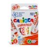 Flomasteriai-antspaudukai CARIOCA, 6 spalvos