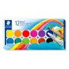Vandeniniai dažai STAEDTLER NORIS CLUB 888, 12 spalvų.