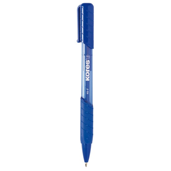 Tušinukas KORES K6-F, 0.5 mm, mėlynos spalvos tušas