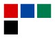 Permanentinis žymeklis  STAEDTLER LUMOCOLOR 318F, 0.6 mm, 4 spalvų rinkinys