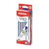 Tušinukas  KORES SOFT GLIDE K11 M 0.7 mm mėlynas