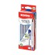 Tušinukas  KORES SOFT GLIDE K11 M 0.7 mm mėlynas