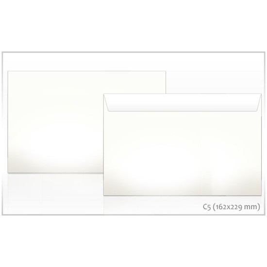 Vokai su juostele C5 RH,162x229 mm, 1000 vnt