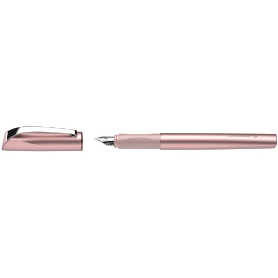 Plunksnakotis SCHNEIDER Ceod Shiny, M, rožinės sp. korpusas (tinka ir kairiarankiams)