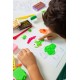 Spalvinimo plastilinu rinkinys JOVI CRAZY MONSTER, su priedais