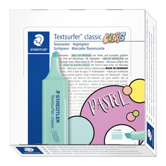 Teksto žymeklis STAEDTLER TEXTSURFER 364, mėtinės sp.