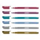 Žymeklių rinkinys KORES Metallic Style, 6 metalizuotos spalvos