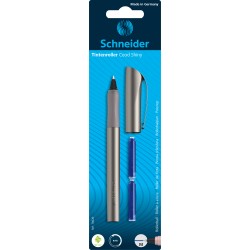 Kapsulinis rašiklis SCHNEIDER Ceod Shiny M, plastikinis korpusas, blisteryje, įvairių sp. (tinka ir kairiarankiams)