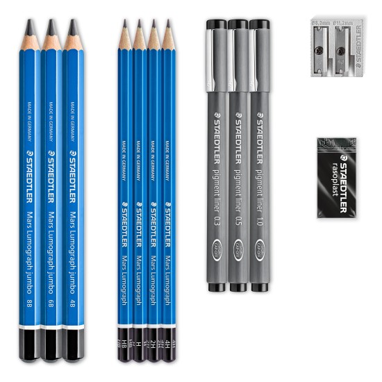 Piešimo rinkinys STAEDTLER Mars 100