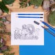 Piešimo rinkinys STAEDTLER Mars 100