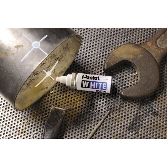 Permanentinis Žymeklis Pentel Tool Paint White,  3 mm, 1x baltas