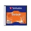 VERBATIM DVD-R 4.7GB 16x, plona dėžutė (43547)