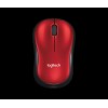 Belaidė optinė LOGITECH M185, raudona sp.