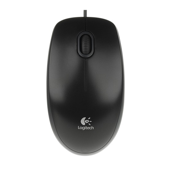 Optinė pelė Logitech B100, juodos spalvos