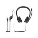 Ausinės Logitech H390 USB (981-000406), juodos