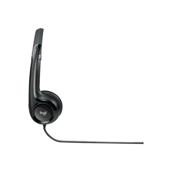Ausinės Logitech H390 USB (981-000406), juodos