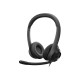 Ausinės Logitech H390 USB (981-000406), juodos