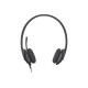 Ausinės Logitech H340 USB (981-000475), juodos