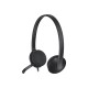 Ausinės Logitech H340 USB (981-000475), juodos