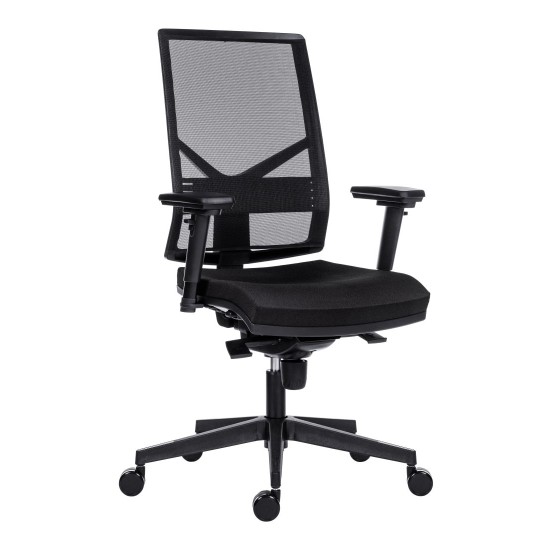 Biuro kėdė ANTARES 1750 SYN SKILL NET,  juoda